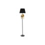 Lampadaire DKD Home Decor Noir Métal Résine 50 W (37 x 37 x 170 cm)