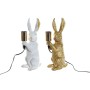 Lampe de bureau DKD Home Decor Lapin Résine 50 W (13 x 17 x 35 cm) (2 Unités)