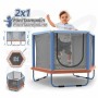Cama Elástica Infantil con Red de Seguridad Ociotrends 140 X 110 CM