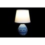 Lampe de bureau DKD Home Decor Beige Bleu Doré Blanc 220 V 50 W (22 x 22 x 36 cm) (2 Unités)