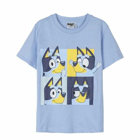 T shirt à manches courtes Enfant Bluey Bleu clair 6 Ans