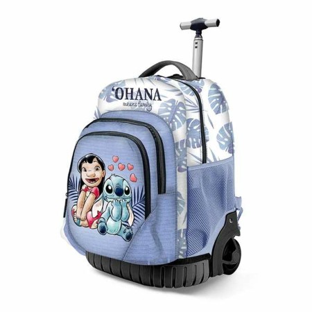 Mochila Escolar con Ruedas Lilo & Stitch