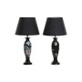 Lampe de bureau DKD Home Decor Noir Doré Oiseau 220 V 50 W Oriental (28 x 28 x 51 cm) (2 Unités)