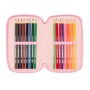 Pochette à crayons triple Stitch Ice cream 12,5 x 19,5 x 5,5 cm