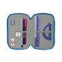 Plumier Triple Batman Azul 12,5 x 19,5 x 5,5 cm