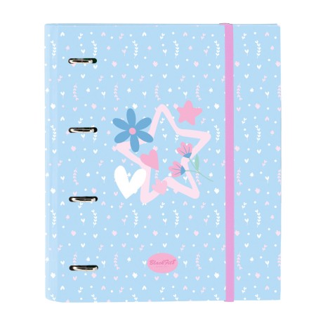 Reliure à anneaux BlackFit8 Smile 27 x 32 x 3,5 cm