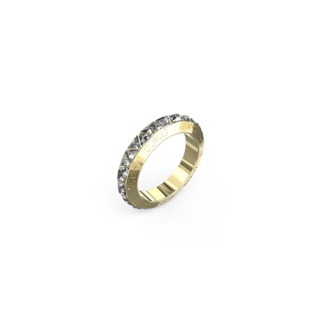 Bague Femme Guess JUBR04575JWYG52 Doré Argenté 12