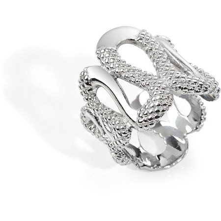 Anillo Mujer Just Cavalli SCOU03012 Plateado 12