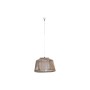 Suspension DKD Home Decor Blanc Marron Clair 220 V 50 W (41 x 41 x 26 cm)