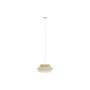 Suspension DKD Home Decor Naturel Blanc 220 V 50 W (46 x 46 x 20 cm)