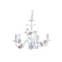 Suspension DKD Home Decor 25W Rose Blanc 220 V (49 x 47 x 37 cm)