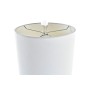 Lampe de bureau DKD Home Decor Argenté Blanc 220 V 50 W Moderne (25 x 25 x 78 cm)