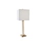 Lampe de bureau DKD Home Decor Beige Doré 220 V 50 W (28 x 28 x 76 cm)