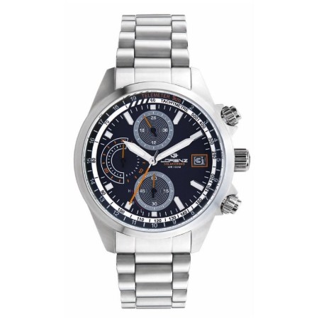 Reloj Hombre Lorenz CRONO SOLAR PILOT ORANGE + NATO EXTRA STRAP