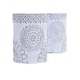 Lampe de bureau DKD Home Decor Marron Blanc Gris foncé Mandala (2 Unités) (30 x 30 x 47 cm)