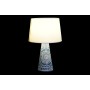 Lampe de bureau DKD Home Decor Bleu Terre cuite Blanc 220 V 50 W (2 Unités) (30 x 30 x 47 cm)