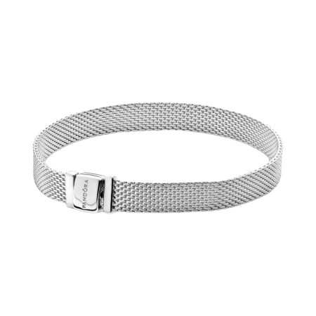 Pulsera Mujer Pandora 597712-18 18 cm Plateado