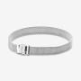 Pulsera Mujer Pandora 597712-18 18 cm Plateado