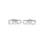 Porte-clés Guess JUBE04012JWRHT-U Argenté