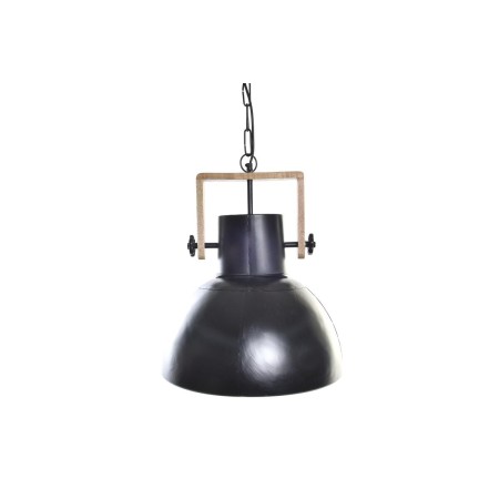 Suspension DKD Home Decor Noir Marron 220 V 50 W (40 x 40 x 49 cm)