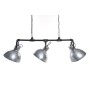 Suspension DKD Home Decor Argenté Noir 220 V 50 W (122 x 29 x 42 cm)