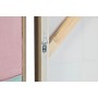 Cadre Home ESPRIT Blanc Rose Turquoise Abstrait Urbaine 102 x 4,5 x 102 cm (2 Unités)