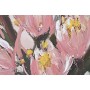 Cadre Home ESPRIT Jaune Vert Rose Shabby Chic Vase 83 x 4,5 x 83 cm (2 Unités)