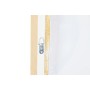 Cadre Home ESPRIT Blanc Noir Gris Doré Femme (2 Unités)