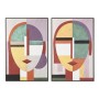 Cuadro Home ESPRIT Abstracto Moderno (2 Unidades)