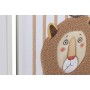 Cadre Home ESPRIT Blanc Gris Enfant animaux 40 x 1,8 x 50 cm (4 Unités)