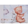 Cadre Home ESPRIT Bleu Marron Enfant 30 x 2 x 40 cm (4 Unités)