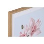 Cadre Home ESPRIT Fleurs Shabby Chic 30 x 1,8 x 40 cm (4 Unités)