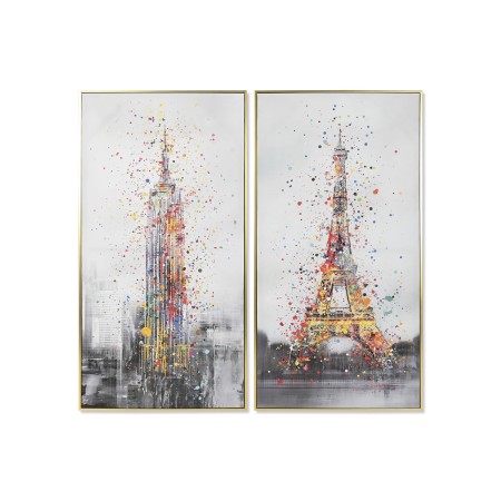 Cadre Home ESPRIT Paris New York Loft 62,5 x 3,5 x 122,5 cm (2 Unités)