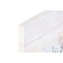 Cuadro Home ESPRIT Azul Gris Shabby Chic Hortensia 60 x 3 x 60 cm (2 Unidades)