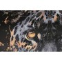 Cadre Home ESPRIT Noir Doré Léopard Colonial Laqué 50 x 3,5 x 70 cm (2 Unités)