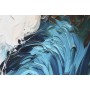 Cuadro Home ESPRIT Azul Blanco Marrón Mar y océano 80 x 3,5 x 80 cm (2 Unidades)