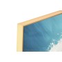 Cadre Home ESPRIT Bleu Blanc Marron Mer et océan 80 x 3,5 x 80 cm (2 Unités)