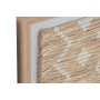 Cadre Home ESPRIT Blanc Naturel Scandinave 40 x 3 x 40 cm (2 Unités)