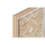 Cadre Home ESPRIT Blanc Naturel Scandinave 40 x 3 x 40 cm (2 Unités)