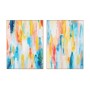 Cadre Home ESPRIT Abstrait Moderne 90 x 3,5 x 120 cm (2 Unités)