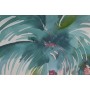 Cadre Home ESPRIT Bleu Rouge Vert Bleu ciel Palmiers Tropical 80 x 3,5 x 80 cm (2 Unités)