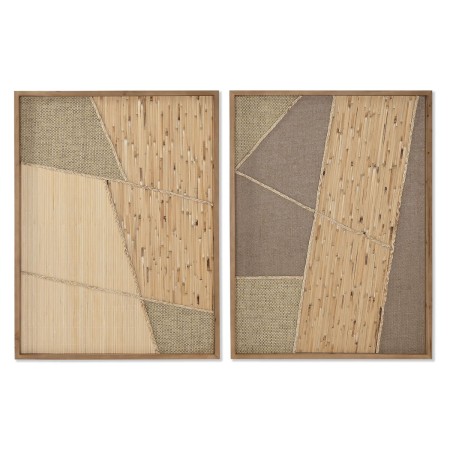 Cadre Home ESPRIT Naturel Scandinave 60 x 3 x 80 cm (2 Unités)