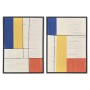 Cadre Home ESPRIT Moderne Urbaine 50 x 2,5 x 70 cm (2 Unités)