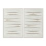 Cadre Home ESPRIT Blanc Beige Moderne Urbaine 60 x 3 x 90 cm (2 Unités)