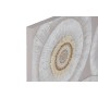 Cadre Home ESPRIT Blanc Beige Cercles Scandinave 80 x 3 x 80 cm (2 Unités)