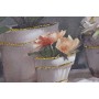 Cadre Home ESPRIT Pot Traditionnel 120 x 3 x 60 cm (2 Unités)