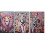 Cadre Home ESPRIT Animal Moderne 82 x 4 x 122 cm (3 Unités)
