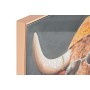 Cadre Home ESPRIT Gris Orange Vache Moderne Laqué 82 x 4,5 x 82 cm (2 Unités)