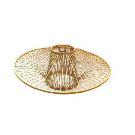 Écran de lampe DKD Home Decor Bambou (50 x 50 x 20 cm)