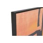 Cadre Home ESPRIT Bleu Orange Abstrait Urbaine 103 x 4,5 x 143 cm (2 Unités)